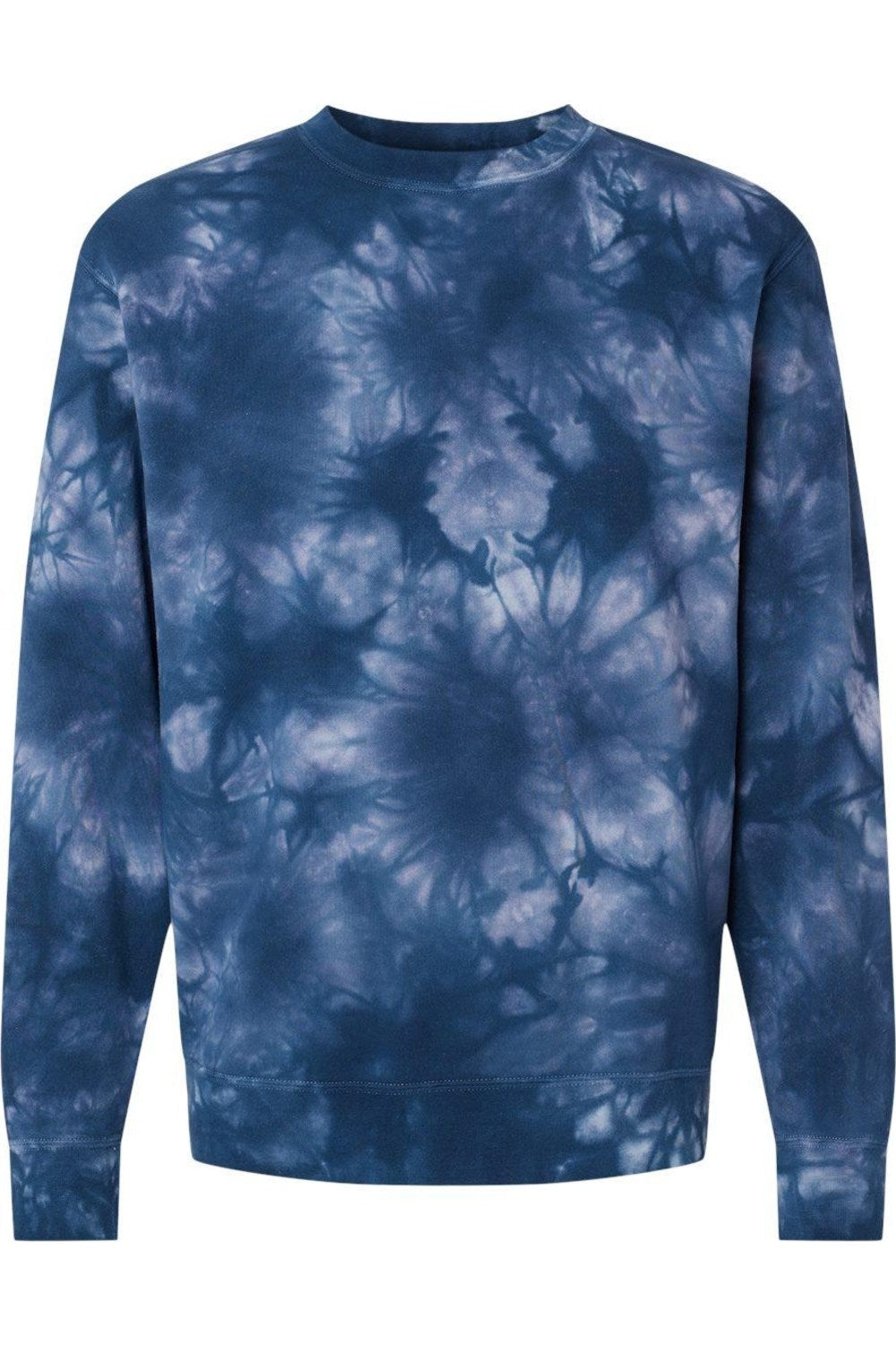 

Independent Trading Co. Толстовка средней плотности с узором «тай-дай», цвет tie dye navy