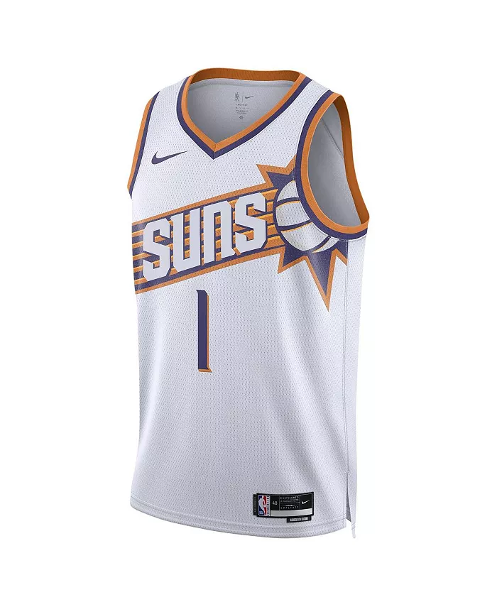 Мужская и женская баскетбольная майка Devin Booker Phoenix Suns Swingman - версия Association Edition Nike — фото 3