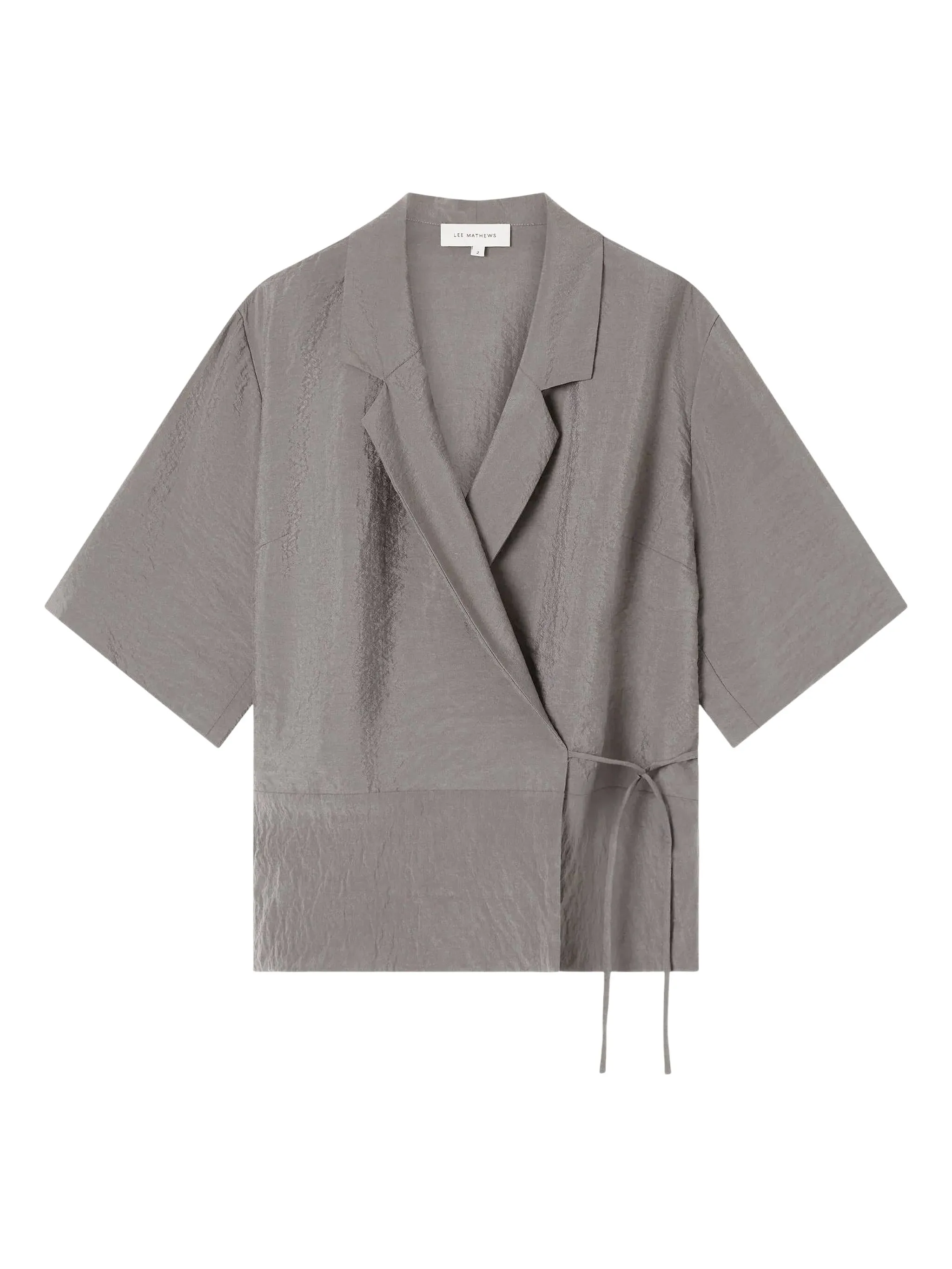 

Топ Maggie с поясом Lee Mathews, серый