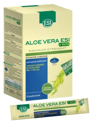 

Esi Aloe Vera Juice + Forte 24 Pocket Drink Очищающая добавка