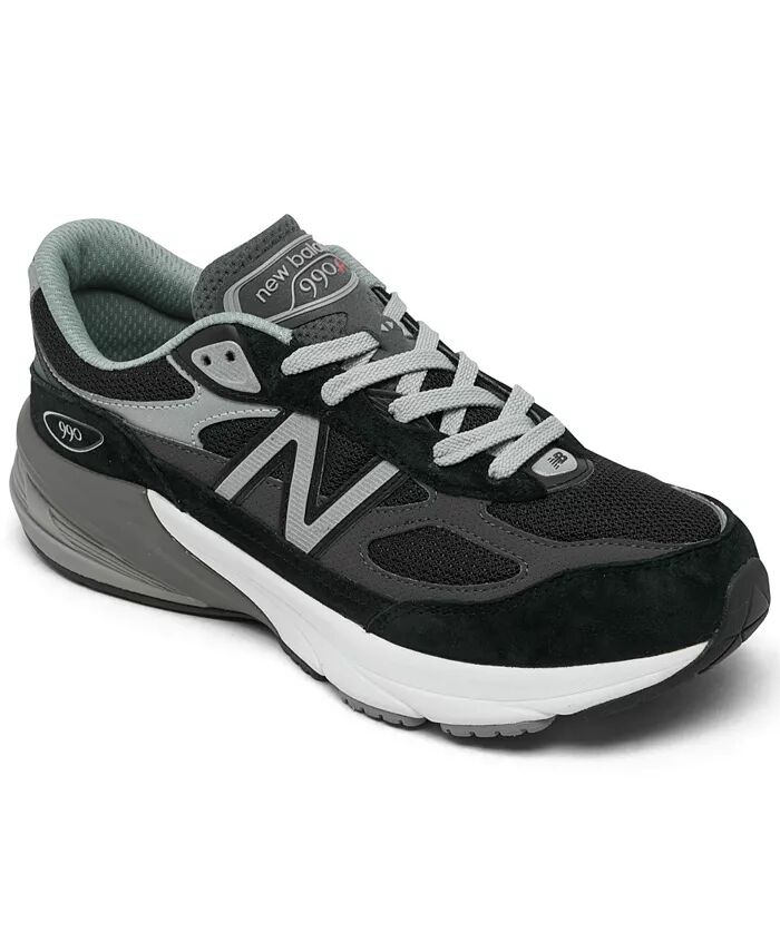 

Повседневные кроссовки Big Kids 990 V6 от Finish Line New Balance, черный