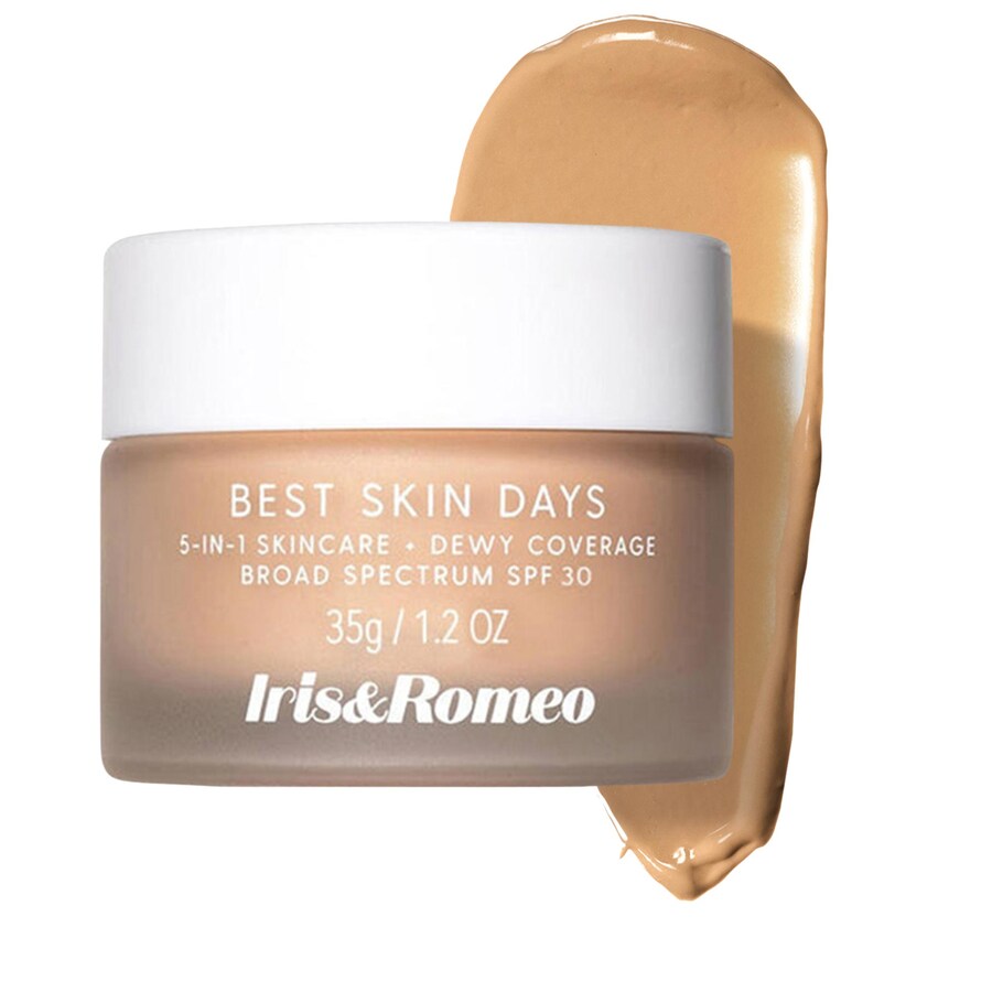 

Увлажняющий крем для лица Best Skin Days SPF30 с натуральным финишем, витамином С и гиалуроновой кислотой. Iris&Romeo, 1.2 oz, 3