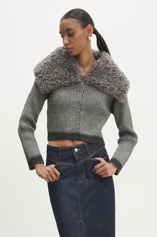 

Кардиган Answear.Lab, серый