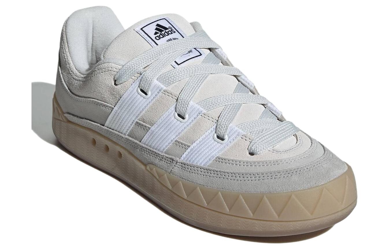 Мужские кроссовки для скейтбординга adidas originals Adimatic, Светло-голубой и белый — фото 2