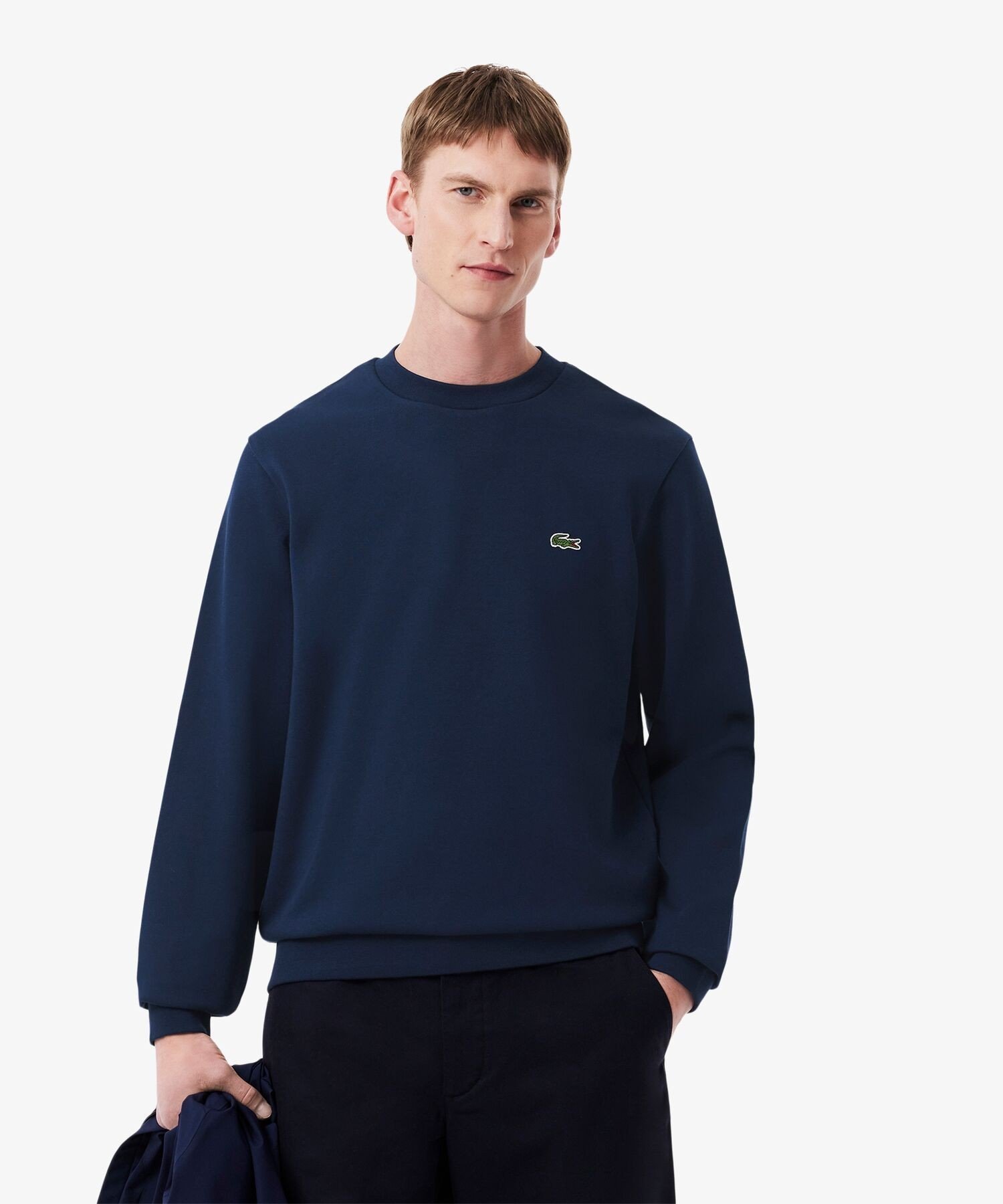 Обычная толстовка с круглым вырезом LACOSTE, Navy