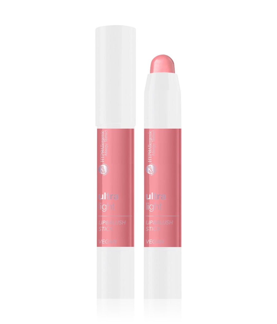 

Кремовые румяна Bell HYPOAllergenic Ultra Light Lip&Blush Stick, Misty Blossom, 3.8g