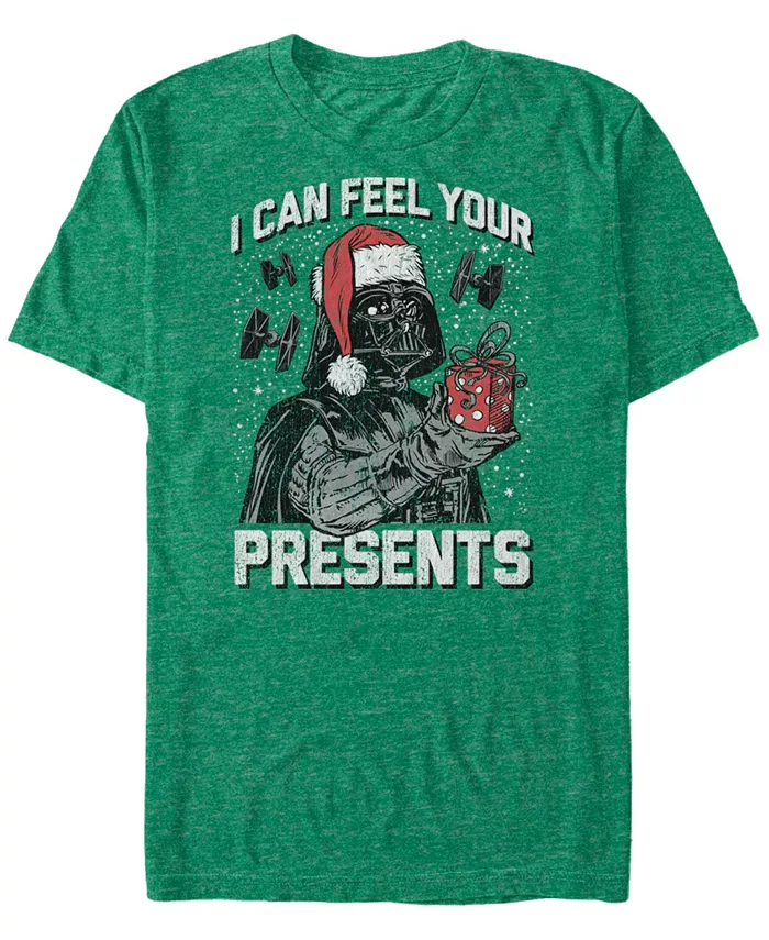 

Мужская футболка с коротким рукавом Star Wars Present Danger Fifth Sun, зеленый