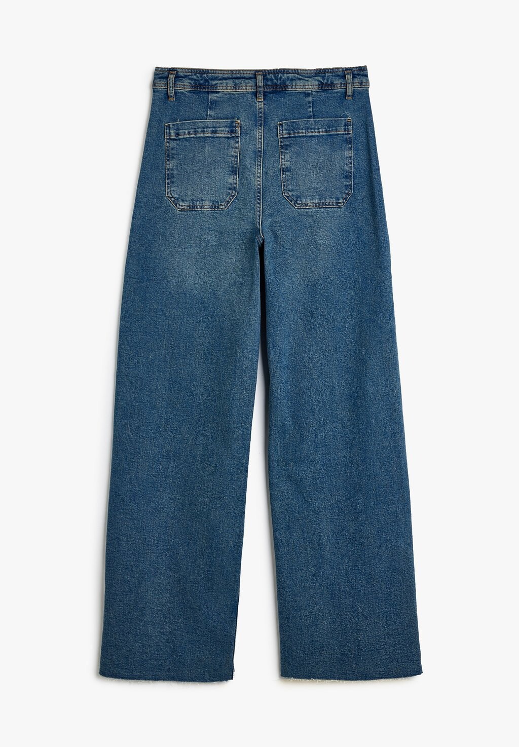 

Расклешенные джинсы WIDE LEG Koton, синий деним