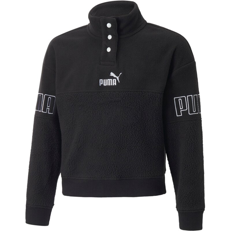 

Толстовка Puma Power Winterized Half Puma, черный