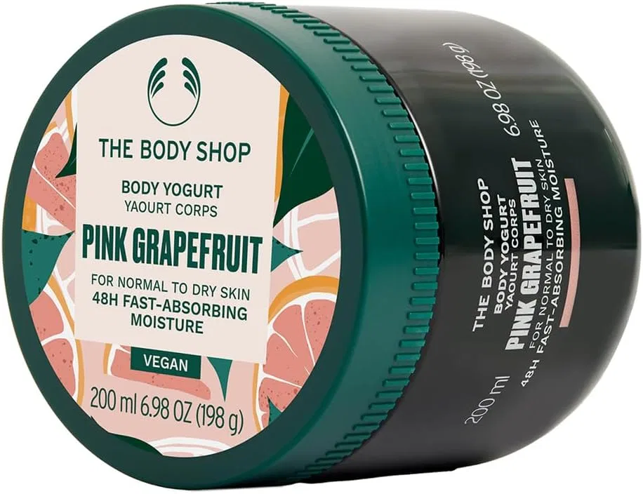 Крем для тела Body Yogurt с ароматом розового грейпфрута THE BODY SHOP 200 мл