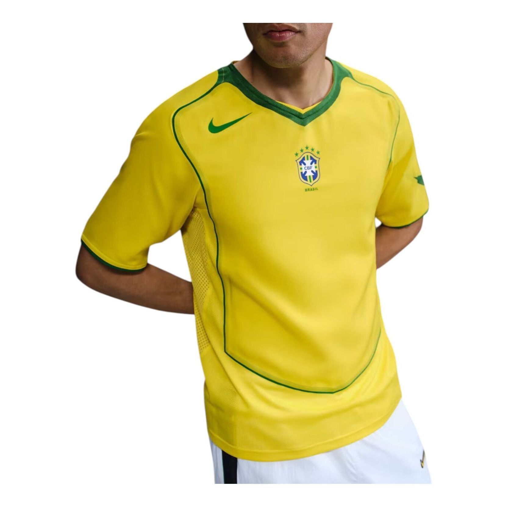

Джерси Nike Brazil 2004 Total 90 Reissue 'Yellow Green'