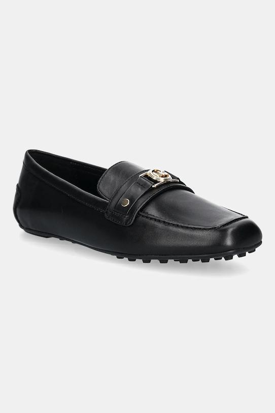 Кожаные мокасины Mandy Michael Michael Kors, черный