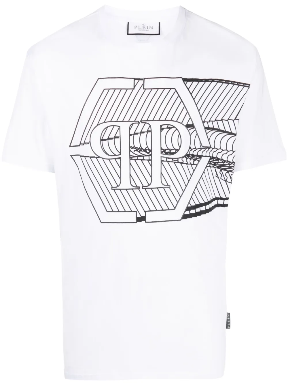 

Футболка Skull&Bones Philipp Plein, белый