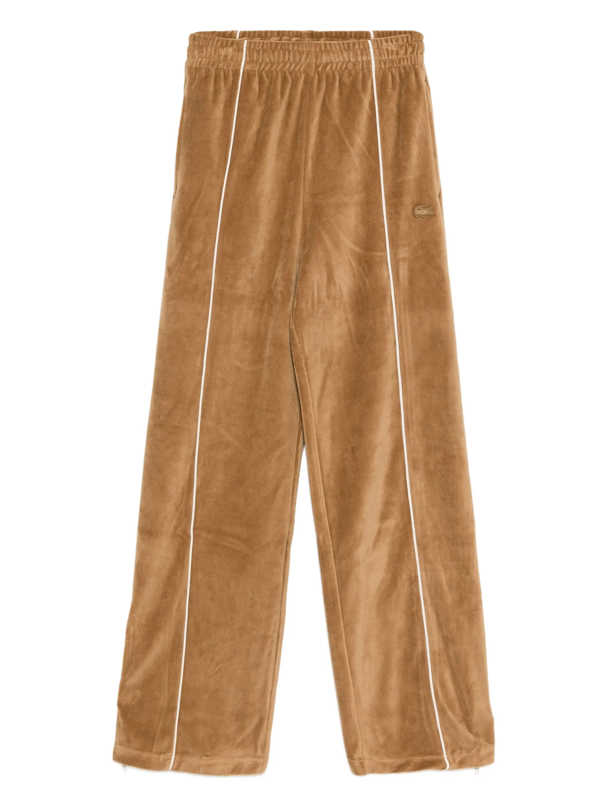 

Брюки с вышитым логотипом Lacoste, коричневый