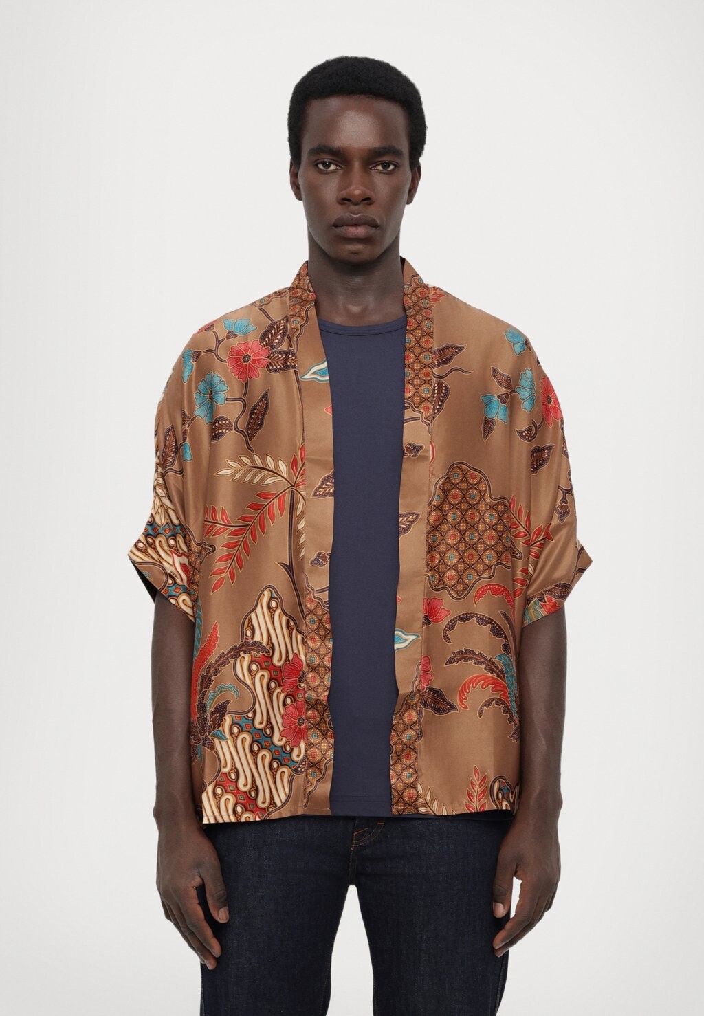 

Летняя куртка GIOIA KIMONO UNISEX Origin Of Hearts, коричневый