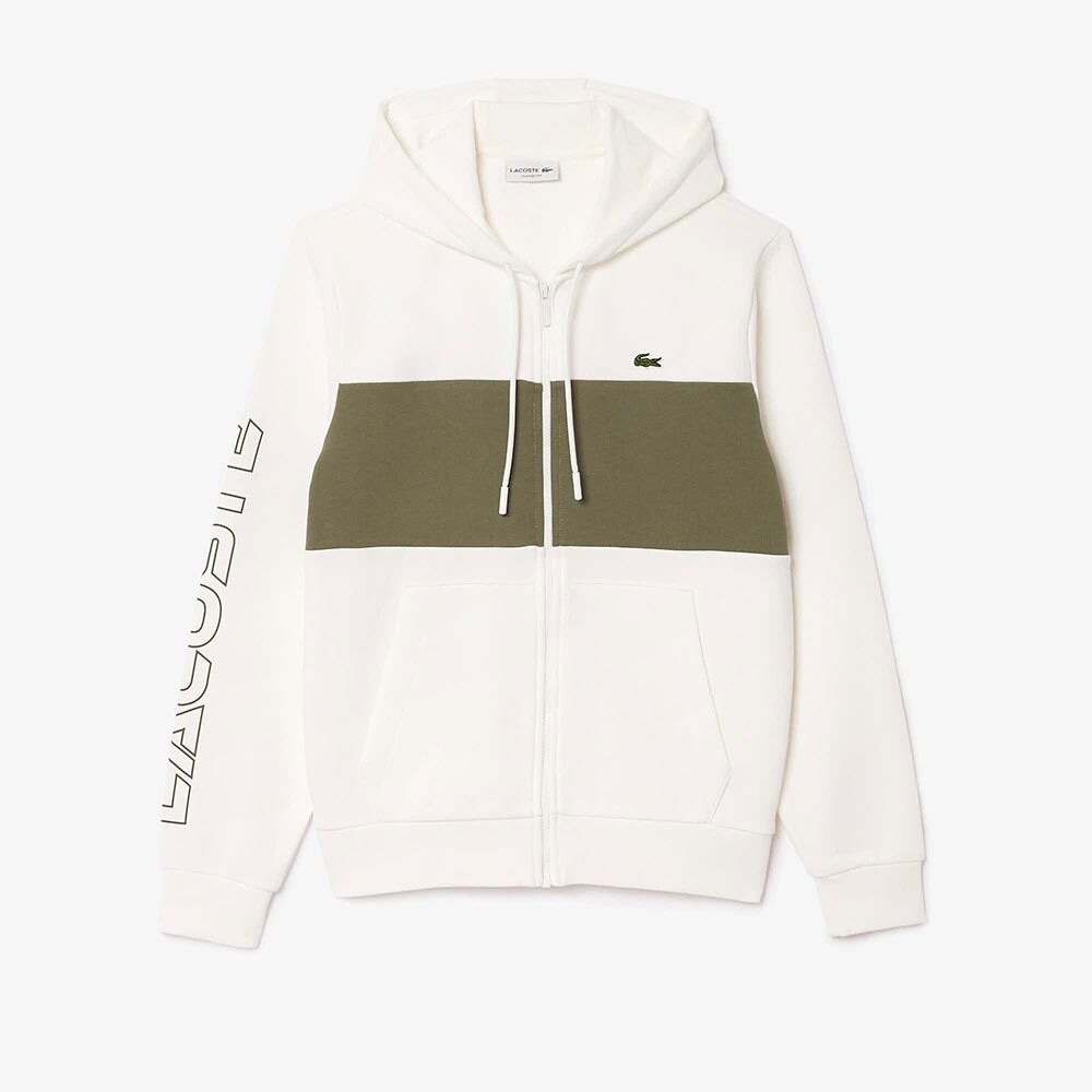 

Толстовка Lacoste SH1416 Full Zip, бежевый