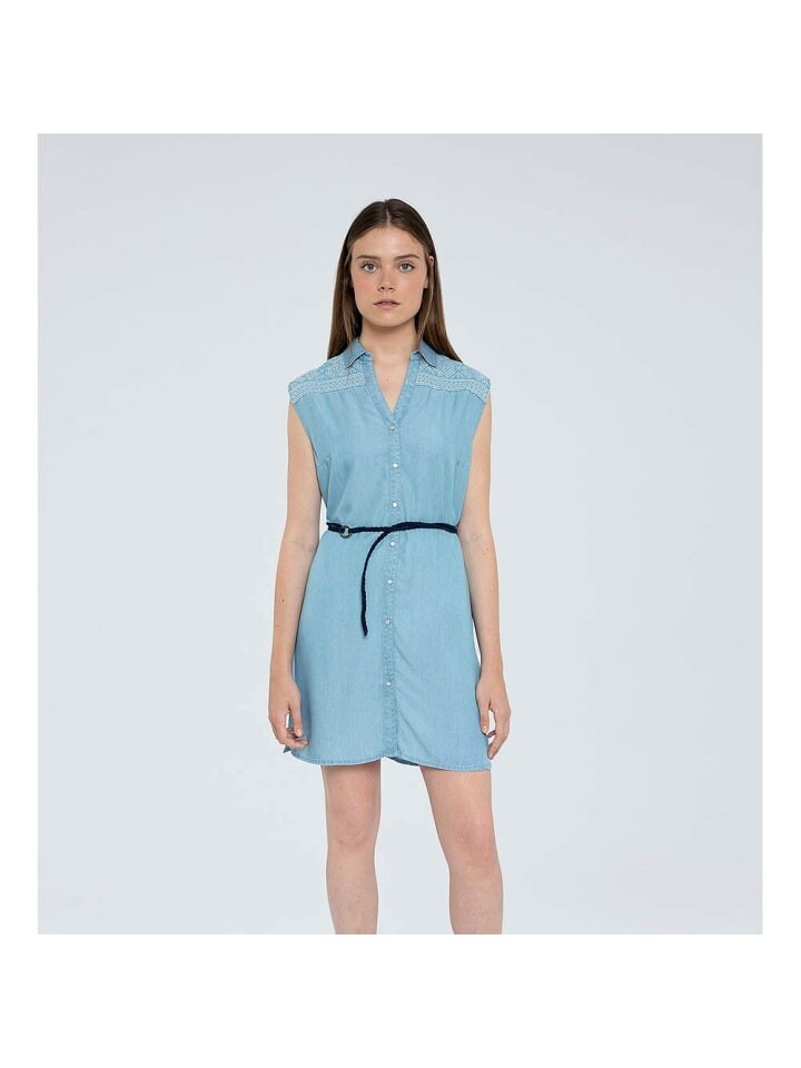 

Платье до колена Pepe Jeans Kleid, цвет Denim