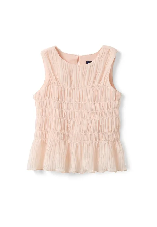 Блузка прямого кроя с застежкой на пуговицу и петлю Ovs, Light Pink
