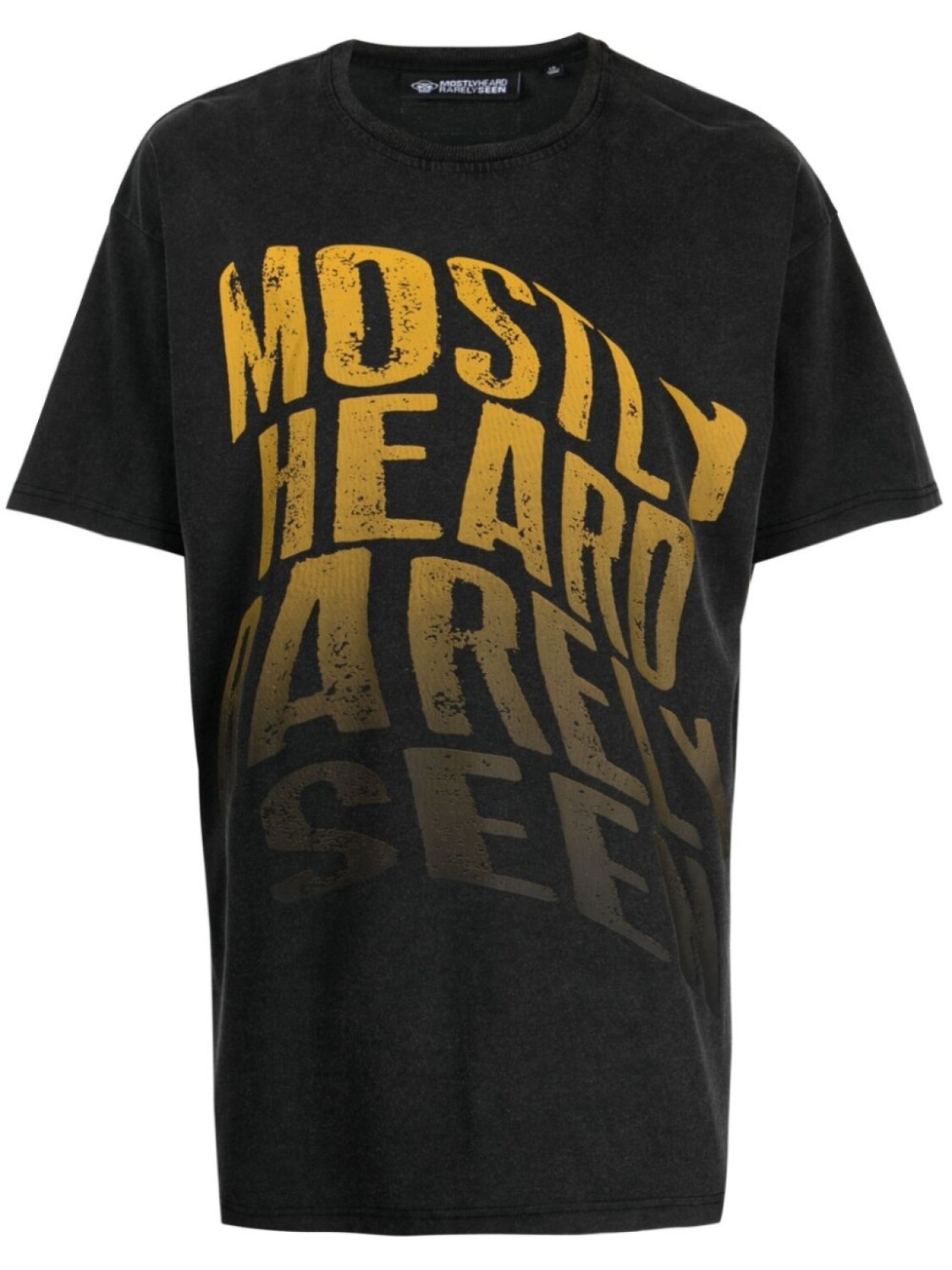 

Mostly Heard Rarely Seen футболка Faded Warped, черный