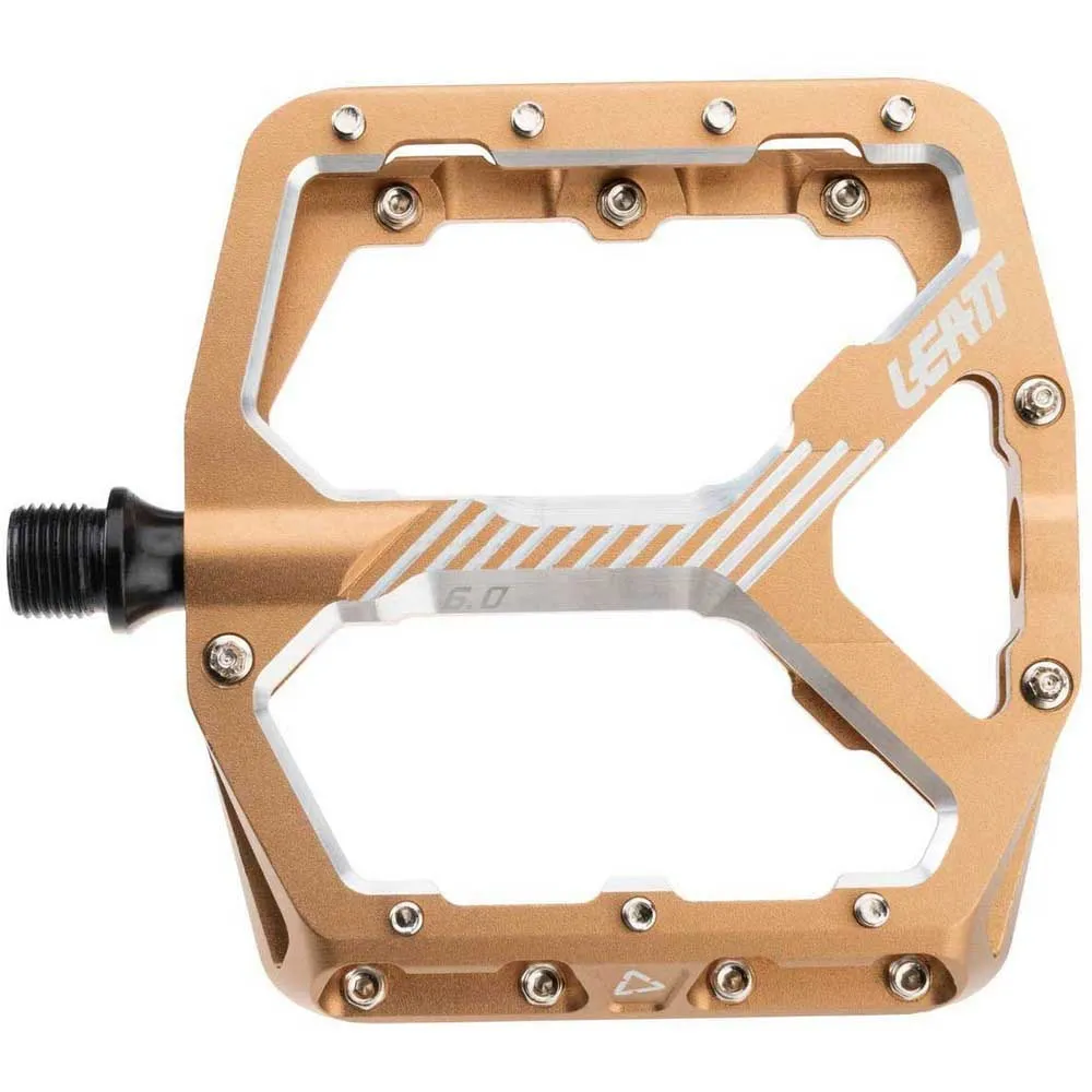 

Педали Leatt All Mountain 6.0 Flat 114x100 mm, золотой