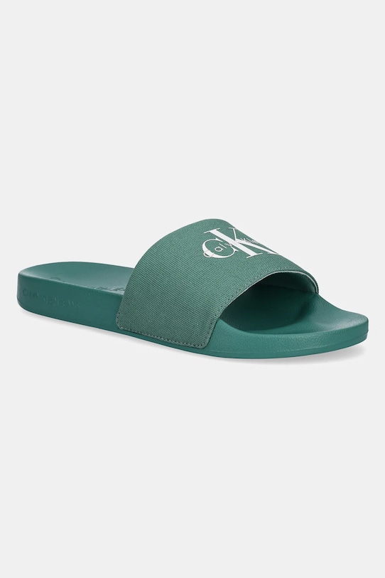 

Шлепанцы Slide Monologo CV Calvin Klein Jeans, зеленый