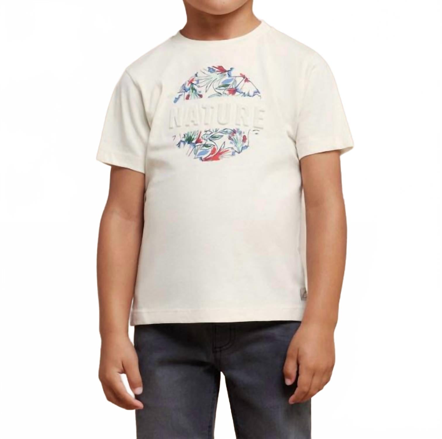 

Футболка с принтом Nature Puffy для мальчиков, цвет «молоко» Mayoral, Milk, Белый, Футболка с принтом Nature Puffy для мальчиков, цвет «молоко» Mayoral, Milk