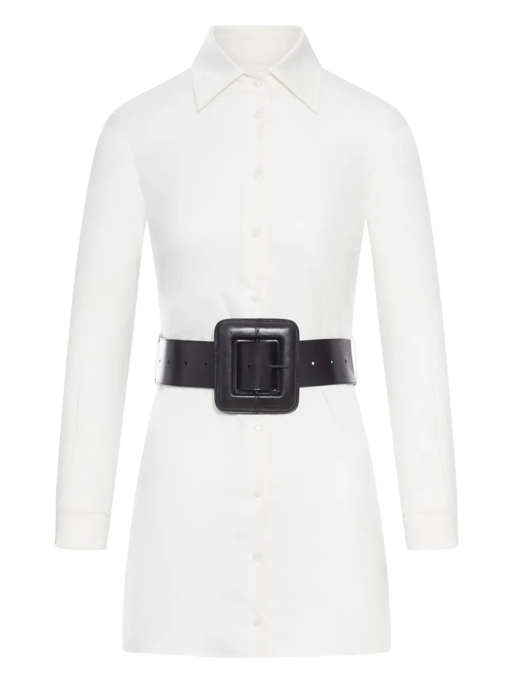 

Рубашка-платье с поясом Balenciaga, белый
