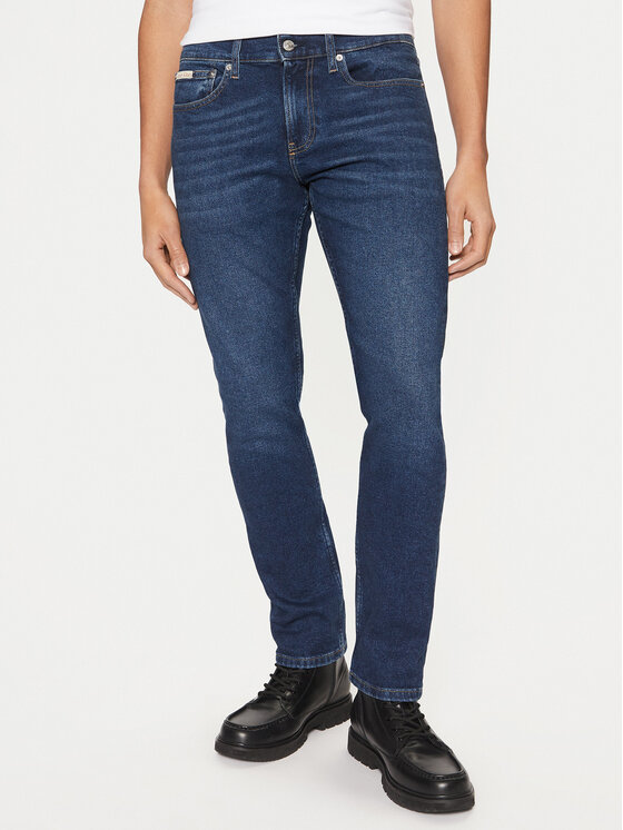 

Облегающие джинсы J30J326530 Calvin Klein Jeans, синий