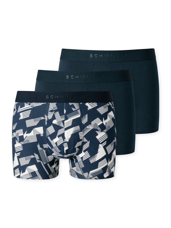 

Боксеры Schiesser Trunks 3er Pack, разноцветный