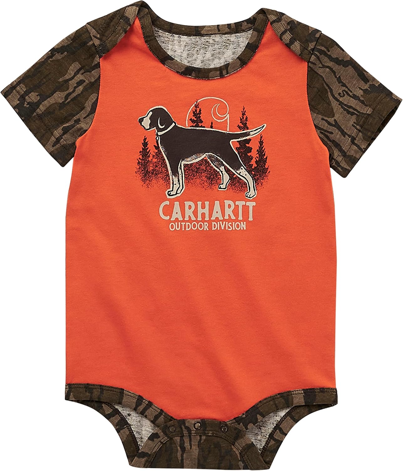 

Carhartt baby-boys футболка с короткими рукавами, Mossy Oak Bottomland