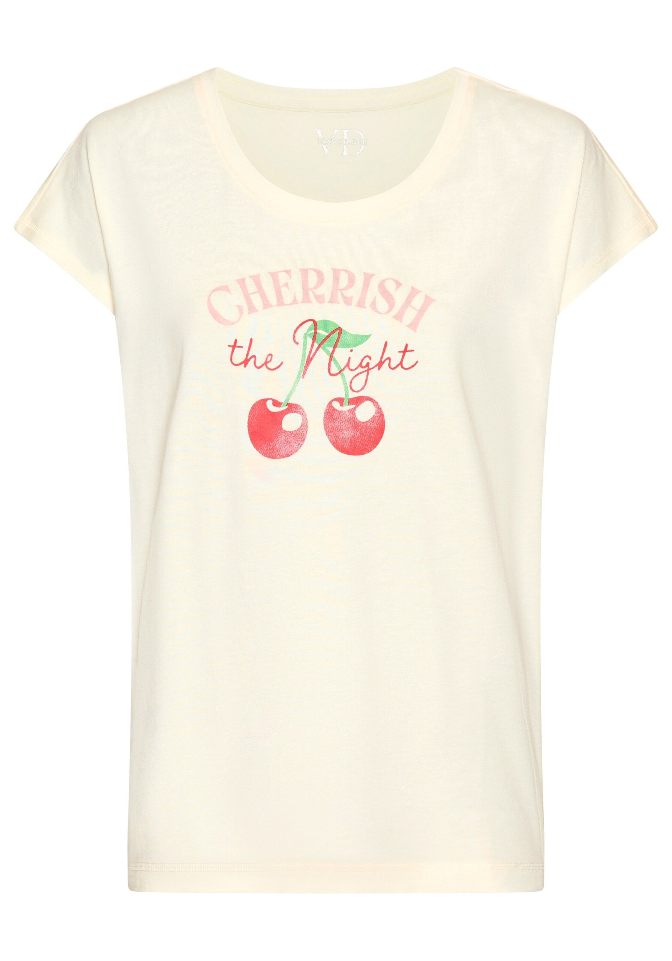 

VIVANCE Футболка в цвете экрю