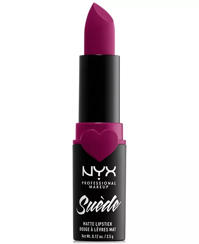 

Замшевая матовая помада Nyx Professional Makeup, цвет Sweet Tooth (fuchsia)