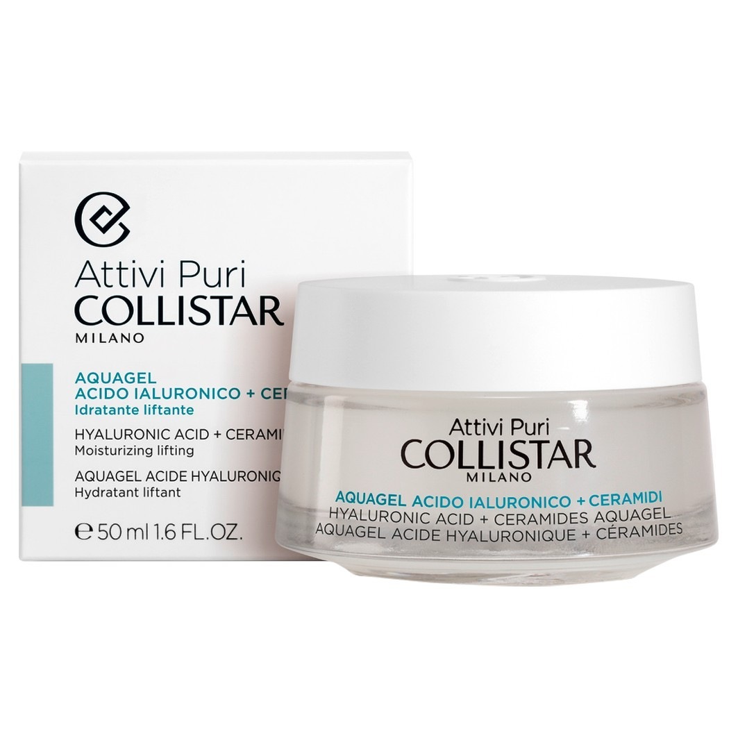 Сыворотка Collistar — Для лица attivi puri hyaluronic acid + ceramides aquagel , объем, 50 мл — фото 2