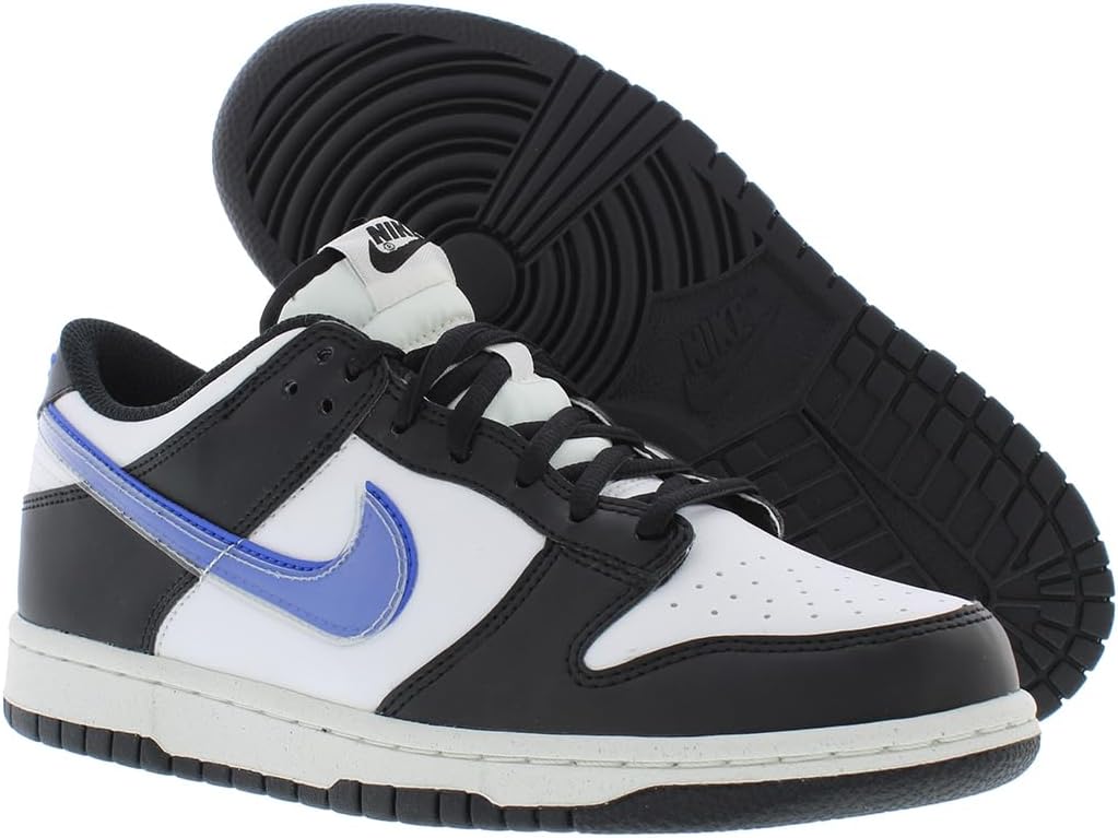 Кроссовки Nike Boys' Dunk Low SE, черный/синий — фото 2