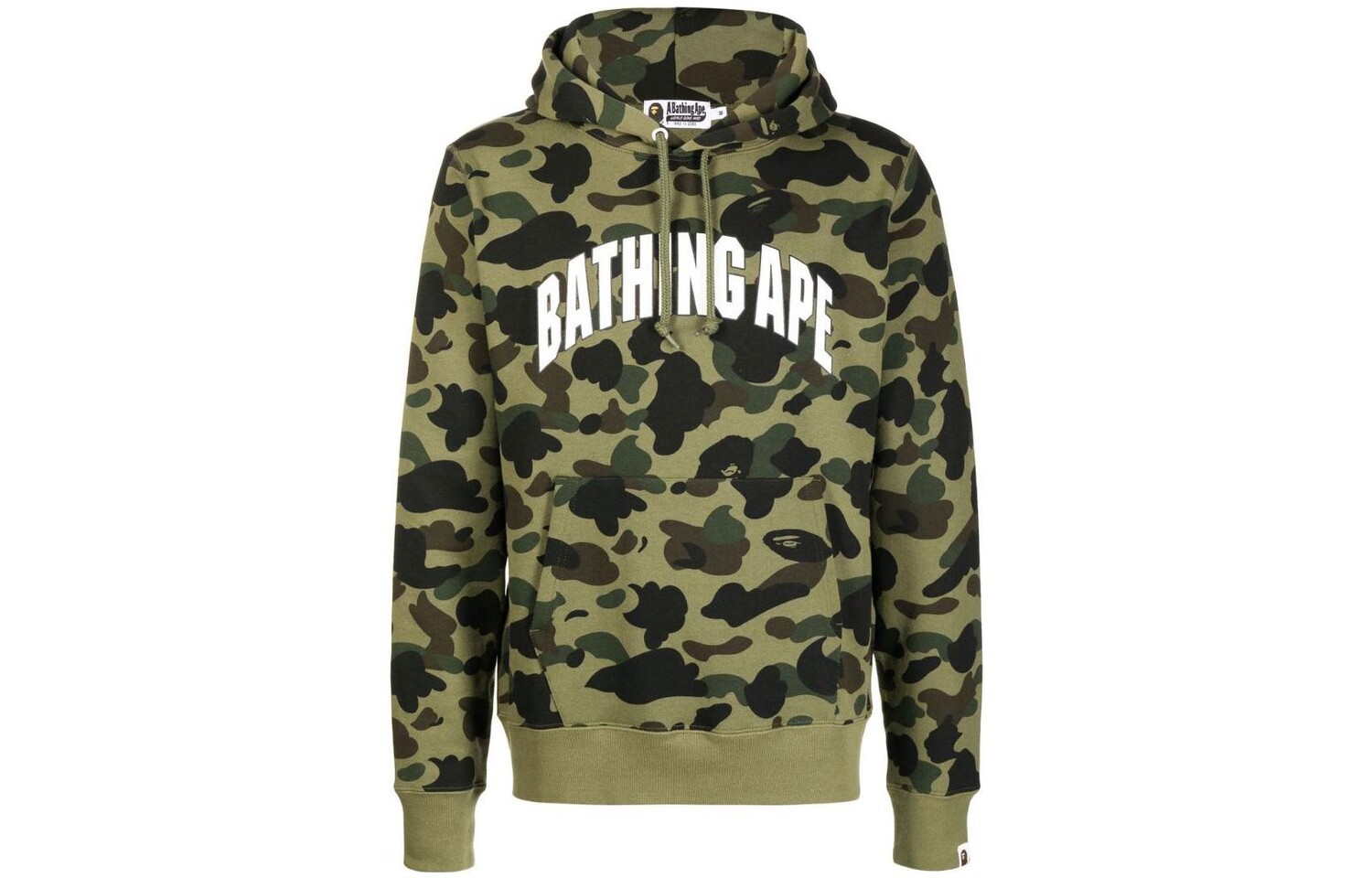 

Толстовка мужская зеленая A Bathing Ape, зеленый