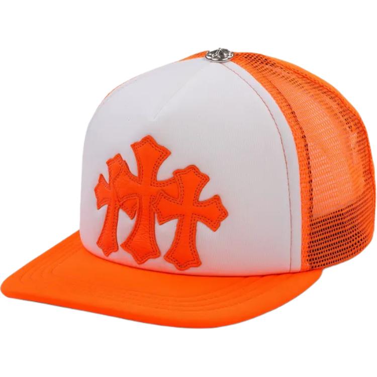 

Chrome Hearts Кепка с вышивкой креста, Orange