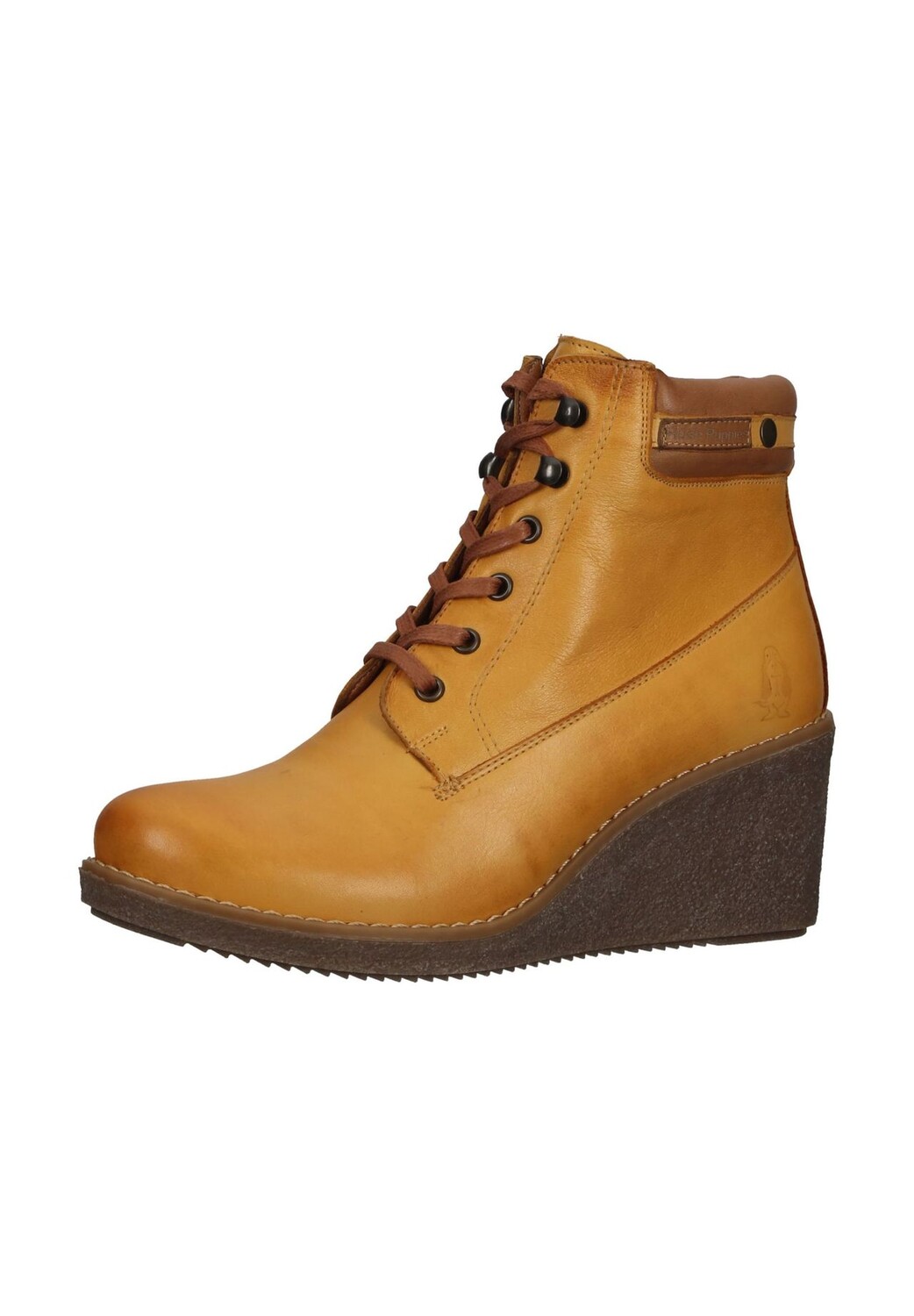 Кожаные ботильоны Hush Puppies, желтый