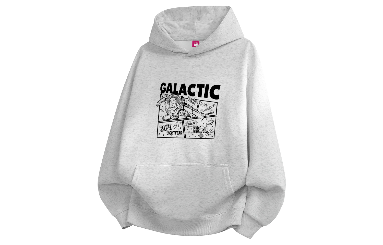 

ТТолстовки Unisex с капюшоном, утепленные, Heavyweight Disney, 花灰色【加绒加厚】