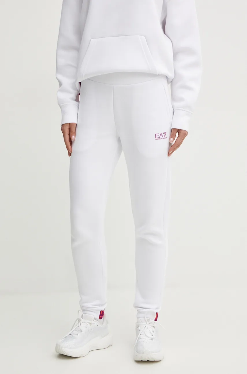 

Спортивные штаны EA7 Emporio Armani, белый