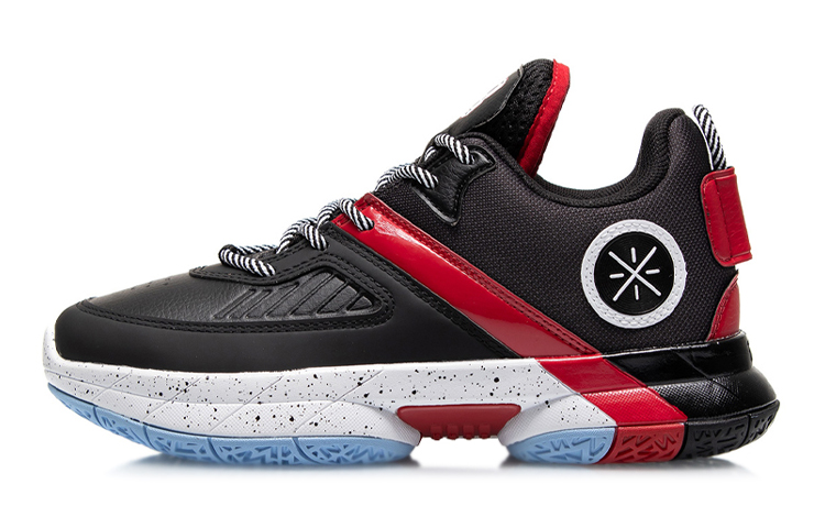 

Баскетбольные кроссовки WAY OF WADE для детей GS Low-top, черные/красные Lining Young