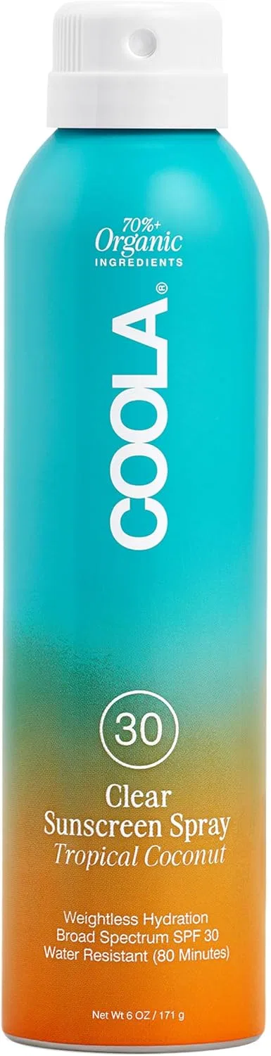 Солнцезащитный спрей COOLA Organic SPF 30, Coconut, 177 мл