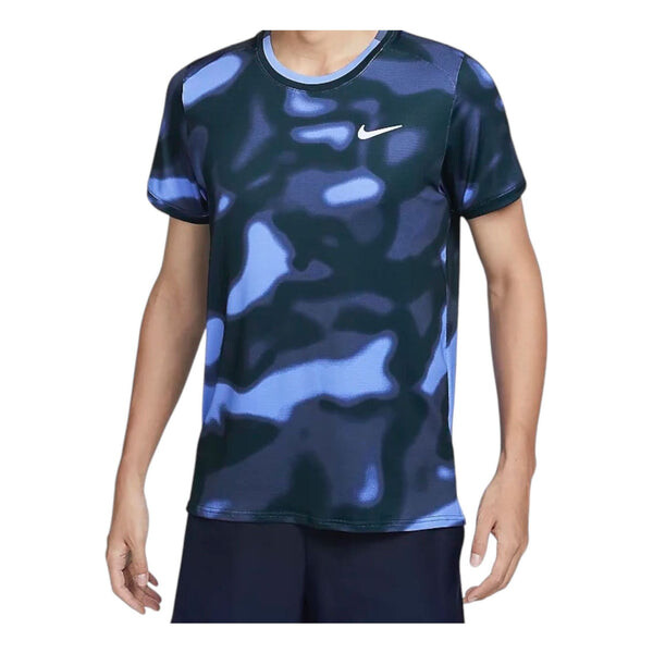 

Футболка court advantage dri-fit t-shirt 'blue' Nike, синий
