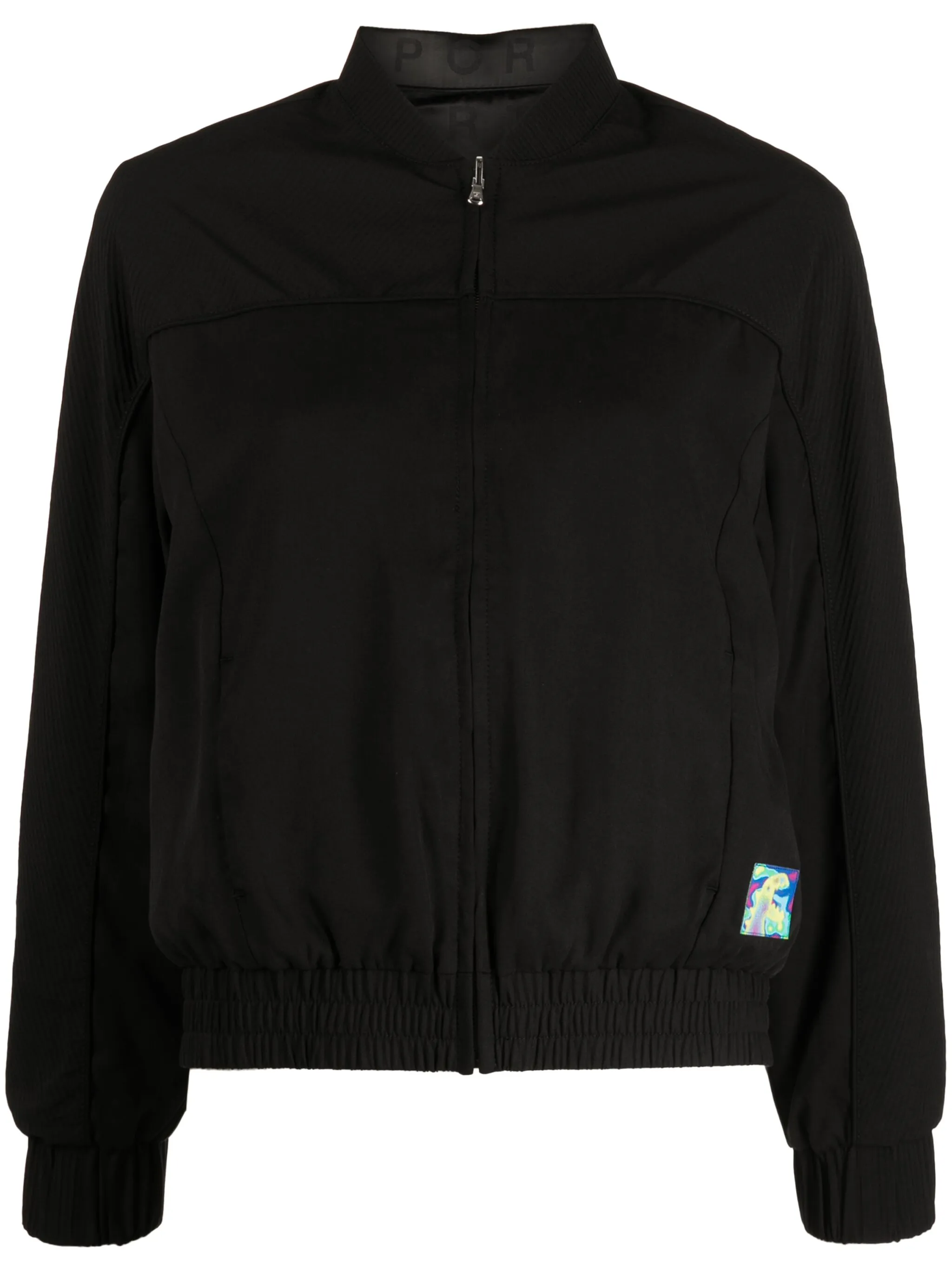 

Бомбер с нашивкой-логотипом Sport B. By Agnès B., черный