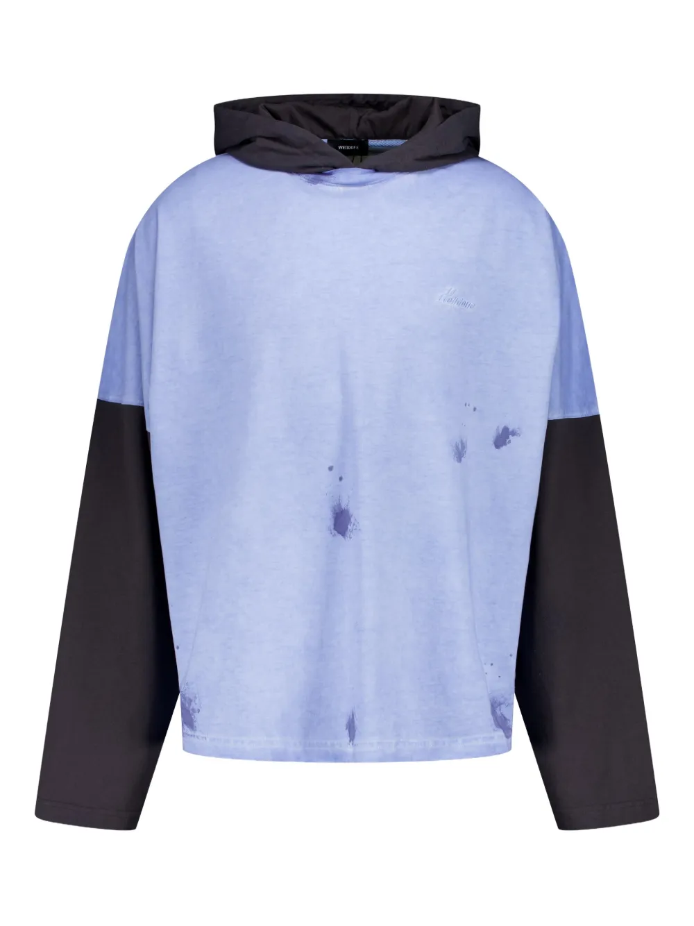 

Футболка с двойными рукавами We11Done, синий