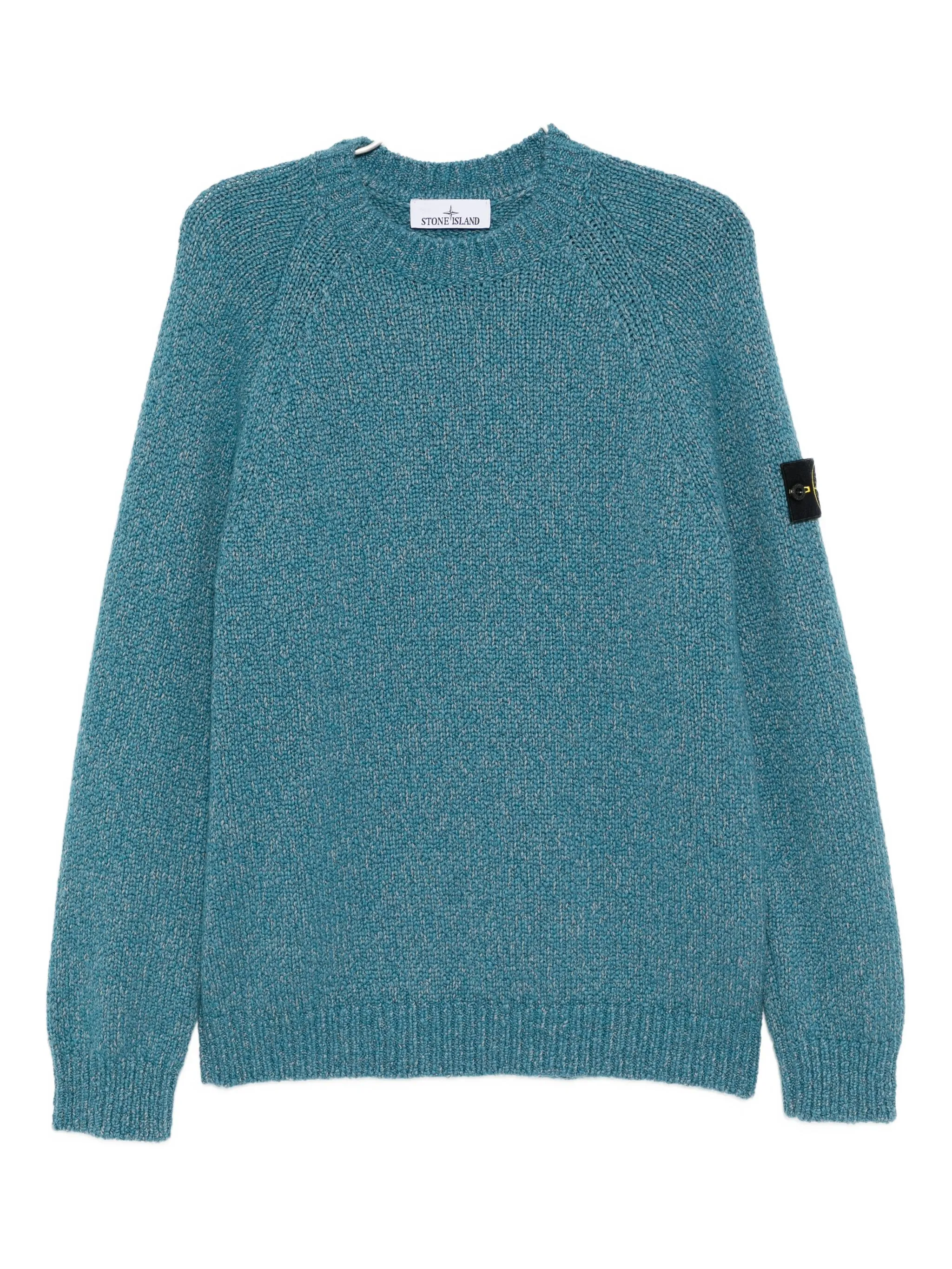 

Джемпер с нашивкой-логотипом Stone Island, синий