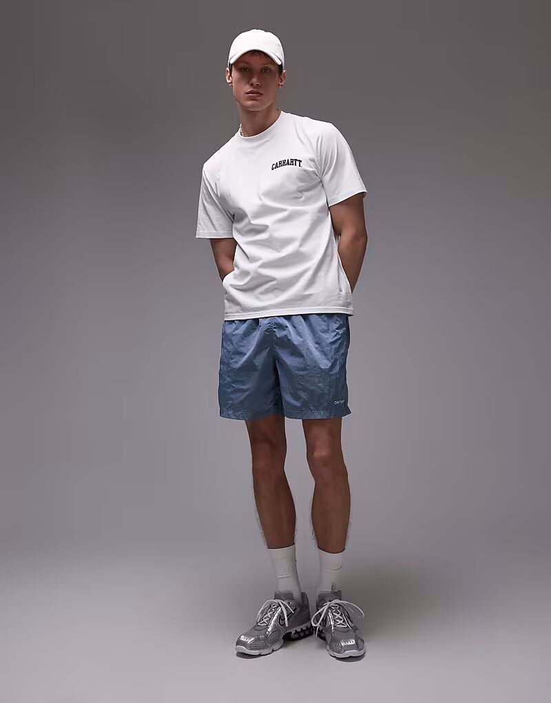 

Плавки Carhartt WIP Canby средне-синего цвета