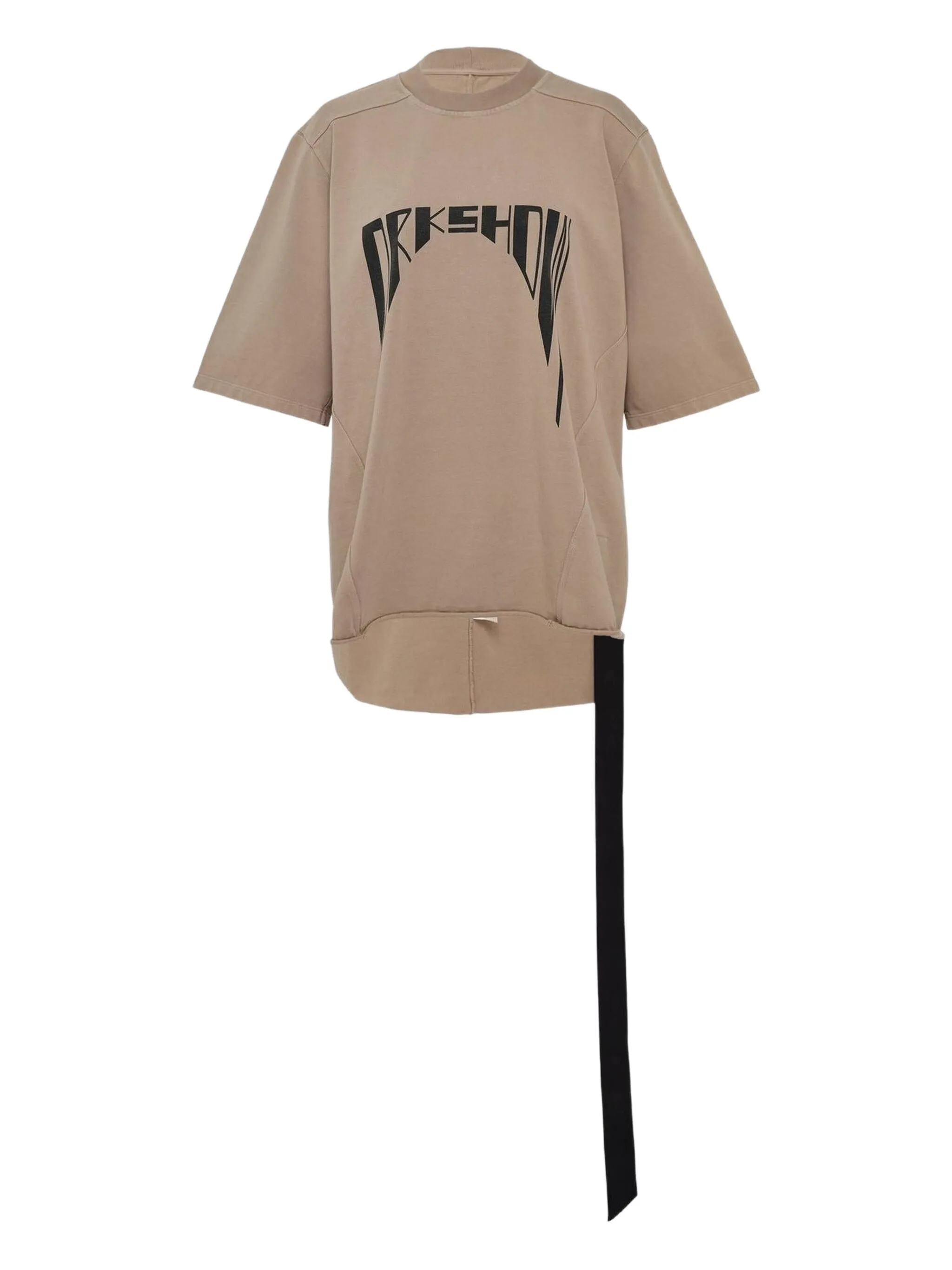 

Футболка Walrus T Rick Owens Drkshdw, бежевый