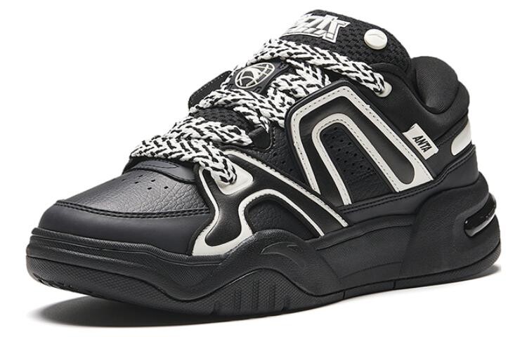 Кроссовки ANTA AOJIE Skateboarding Shoes Men Low-top, черный — фото 2