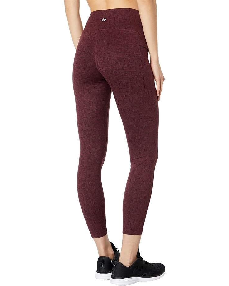 

Брюки THRIVE SOCIETE Stash Pocket 7/8 Leggings, цвет Heather Wine