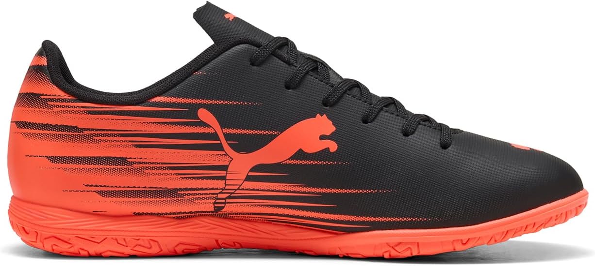 Мужские кроссовки PUMA Attacanto II, черный/красный/ярко-красный — фото 3